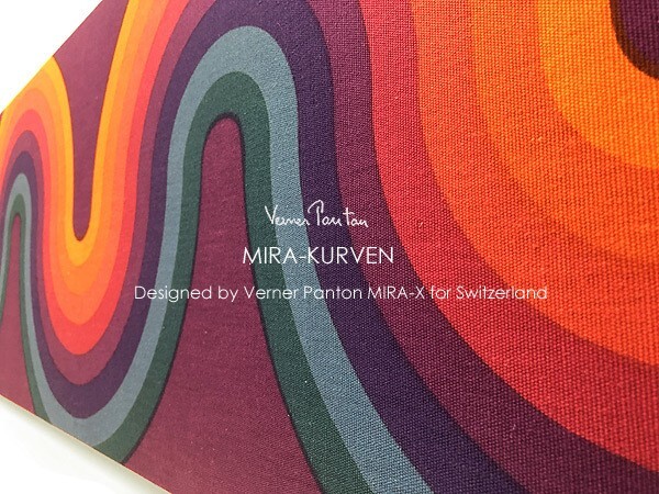 39in Vintage Verner Panton Mira X KURVEN Multi Wall Art 39in Vintage Verner Panton Mira X KURVEN Multi Wall Art
