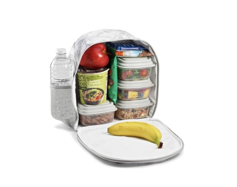 Fit & Fresh Lunch Bag Marbled New  Girl You Got This Gray