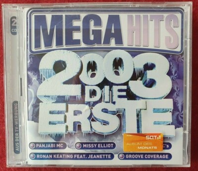 Sampler, Mega Hits 2003 - Die Erste, 2 CD`s, Top-Zustand
