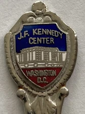 Vintage Souvenir Spoon US Collectible J F Kennedy Center Washington D.C.