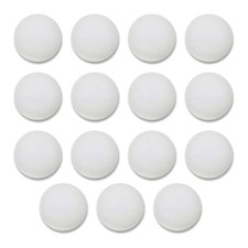 15x TT-Bälle Tischtennisbälle 40mm weiß ohne Aufdruck Bierpong Beerpong Bälle