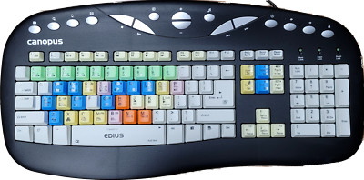 Grass Valley Customized Keyboard for Edius Editing Software C157501071 Windows 