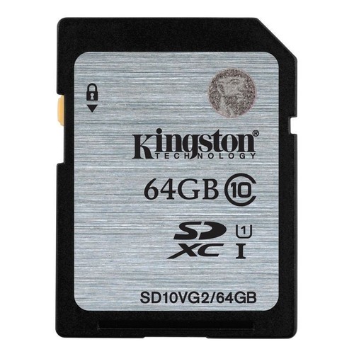 64GB YES Original Kingston SD SDHC/XC C10 Flash Memory Card f.Camera - 第 1/1 張圖片