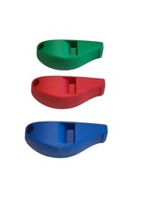 Kids Whistle (3D Printed) Pack of 3. Red, Blue, Green. No License Required
