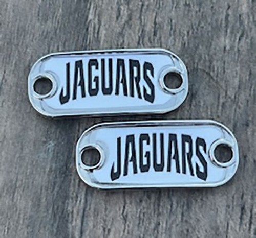2 ~Jacksonville Jaguars NFL Paracord Charms Oval or Mini Dog Tag shoelace charms - Picture 6 of 17