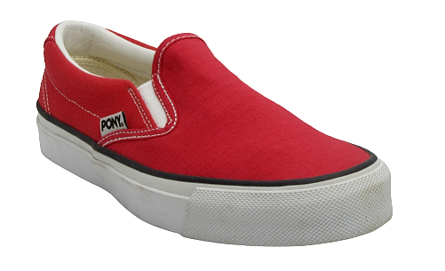 scarpe da ginnastica donna basse rosse Pony Plimsolls sneakers taglia uk 3 5 eu 35 5 US 5 5