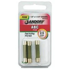 Jandorf Specialty Hardw Fuse Abc 2.5A Fast Acting 60600