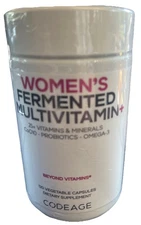 Women's Fermented Multivitamin, 120 Vegetable Capsules - Exp: 5/28 - Sealed New