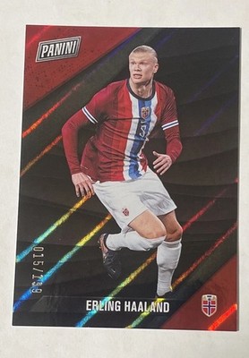 2025 Panini Black Friday Erling Haaland #38 Parallel Numbered To /199 🇳🇴