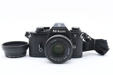 Meter works Near MINT Nikon EM 35mm SLR Body Ai-s 50mm f/1.8 Lens JAPAN 488