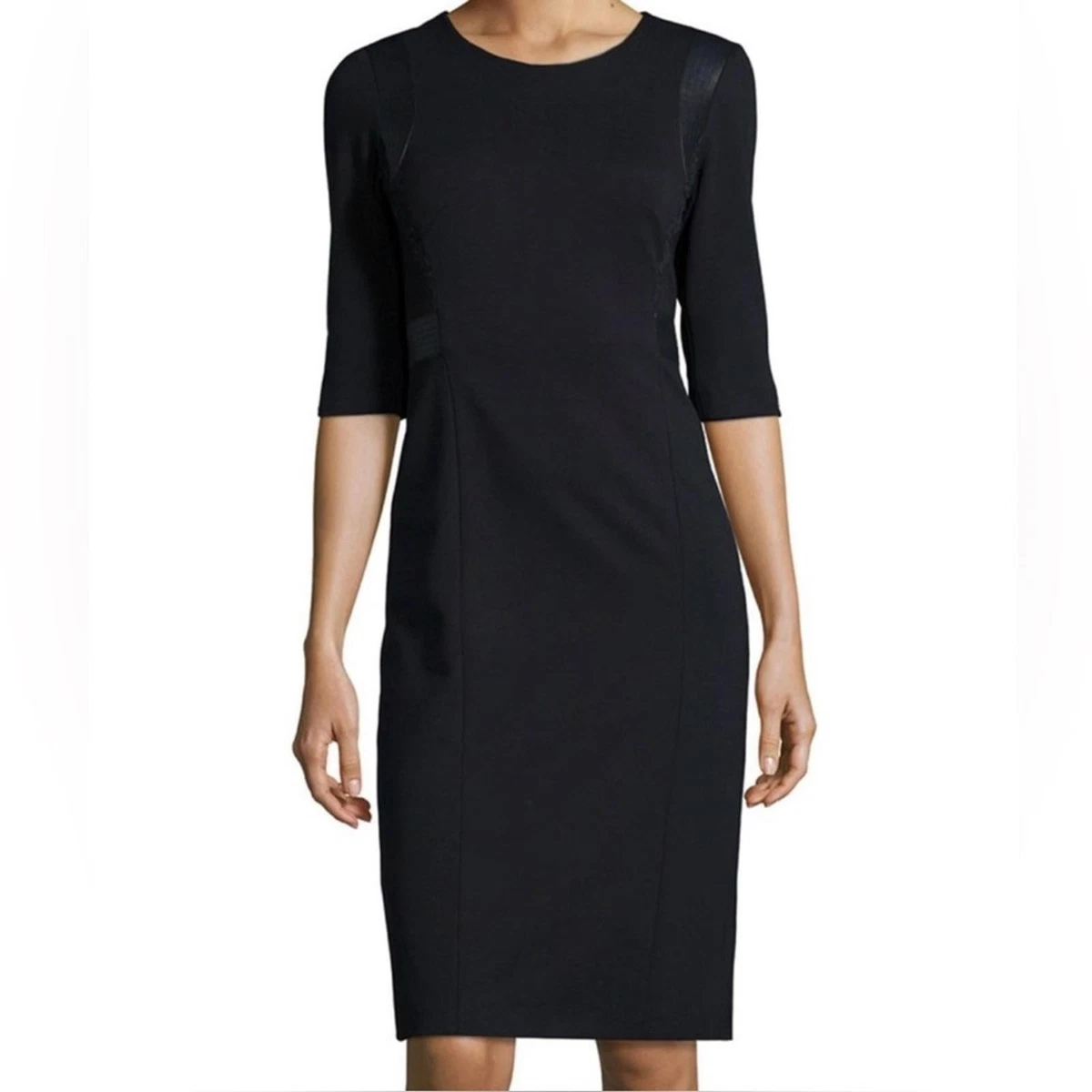 slim fit dress slacks Harper Lamb Leather Dress – Rebecca Minkoff main image 1