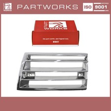 Horngitter für PORSCHE 911 F '69-'73 Lüftungsgitter Metall CHROM LINKS