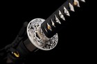 US Stock Black Japanese Samurai Katana Sword Full Tang 1060 Carbon Steel — photo 4