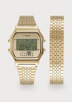 Timex X MM6 T80 Gift Set Extra Bracelet Unisex - Digitaluhr Neu & Ovp