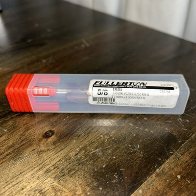 #ad 4Flute Variable Helix 3500 HP End Mills FC20 RH Spiral Square Extra Long 5 8 $79.69