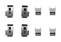 Bosch ZubehüRsatz, Scheibenbremsbelag Hinten FüR Mitsubishi