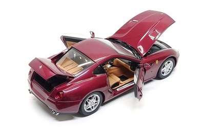 Hot Wheels Elite 1:18 Ferrari 599 GTB Fiorano in Rosso Fiorano | eBay