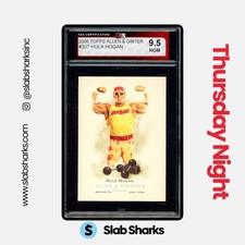 2006 TOPPS ALLEN & GINTER #307 HULK HOGAN KSA 9.5