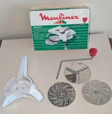 Moulinex Hand Crank Food Processor w/ 3 Slicers