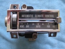 1967-1968 Cadillac Climate Control Head Unit Ac Heating Defroster Air Cond. 1967-1968 Cadillac Climate Control Head Unit Ac Heating Defroster Air Cond.