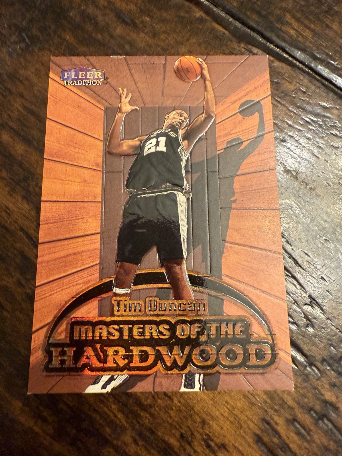 Tim Duncan 1999-00 Fleer Tradition - Masters of the Hardwood #4 MH Spurs