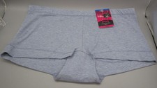 MAIDENFORM XL 8 DM0002  Blue Denim Heather Dream Tailored Cotton Boyshort