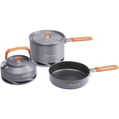 Kompaktes Chaos-Set für Outdoor-Abenteuer | Campinggeschirr-Set für 2-3 Personen