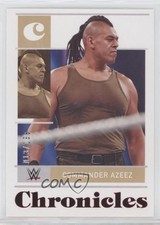 2022 Panini Chronicles WWE Red 13/199 Commander Azeez #10 0yx7