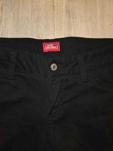 Genuine Dickies Junior's Five-Pocket P Pants, Black, Skinny Leg Size 11 - Picture 12 of 13