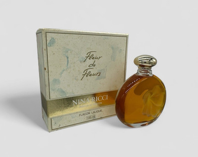 Nina Ricci Fleur de Fleurs Parfum de Toilette Splash Flacon Lalique 100 ml