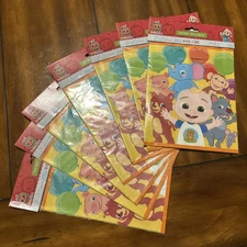 Lot Of 7 Packs W/8 CT Each CoComelon Loot Bags