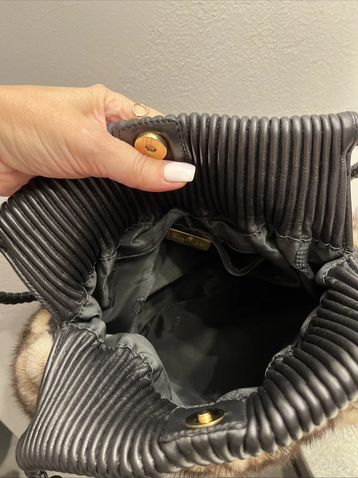 Paolo Masi женщин меха Дамская сумка сумочка - Изображение 3 из 3