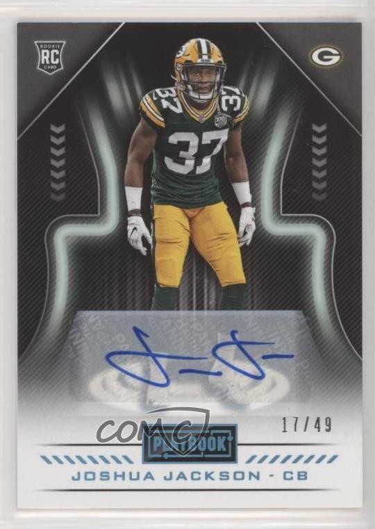 2018 Panini Playbook Signatures Platinum 17/49 Joshua Jackson Rookie Auto RC 8z7