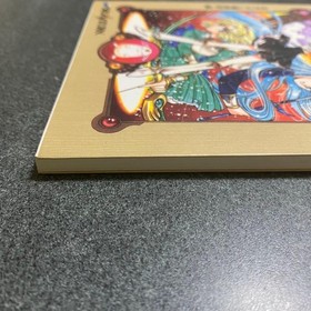 First Edition Magic Knight RaYearth Visual Guidebook Sega Saturn