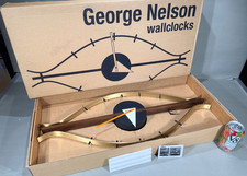 Vintage NOS 2003 George Nelson Eye Clock Vitra Design Museum Wall Clock in Box