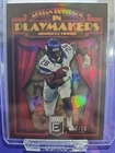 2021 Panini Donruss Elite - Playmakers Adrian Peterson #P20 Gold /10