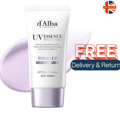 [d'Alba] Purple Correcting Tone Up Sun Cream - 50ml (LSF50+ PA++++)