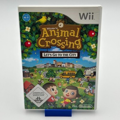 Animal Crossing Lets Go to the City - Wii Spiel - Komplett in OVP (CIB) - Getest