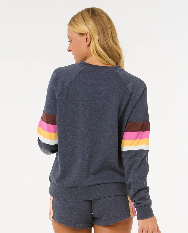 Rip Curl Las Dalias Raglan Crew Pullover - S - Neu - Bild 3 von 4