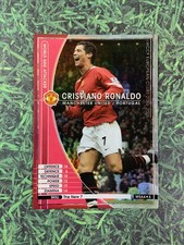 Panini WCCF 2004-05 Cristiano Ronaldo Manchester United Refractor Rookie card C. rookie card picture