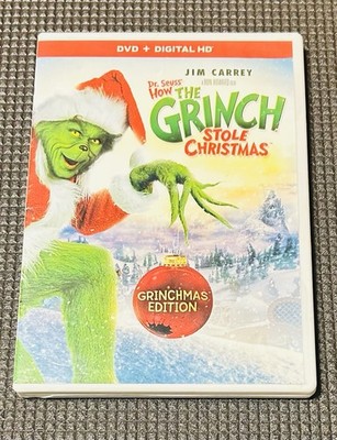Dr. Seuss' How the Grinch Stole Christmas (DVD, 2000, Grinchmas Edition)