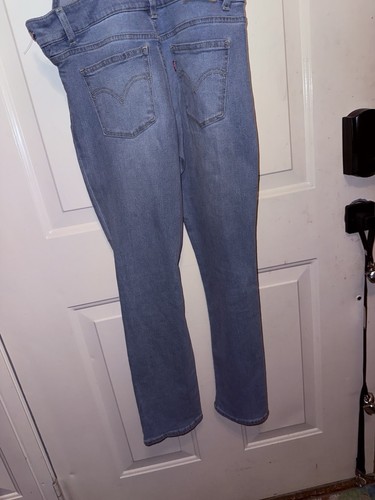 Levi’s Overalls Womens 14 Medium Blue Wash Y2K Minimalist Streetwear (67) - Picture 7 of 7