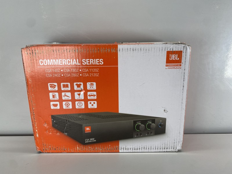 JBL CSA 2120Z Audio Amplifier 2x120W- Black