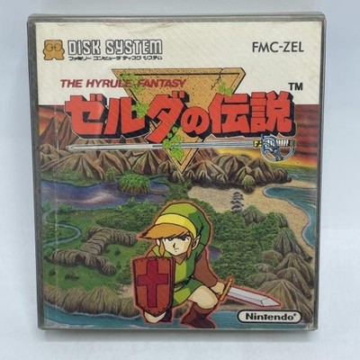 The Legend of Zelda Boxed With Manual Nintendo Famicom Disk used