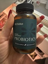 Bioma Probiotics Dietary Supplement 60Pills - 30-Day Supply for Gut Health