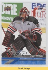 2024-25 Upper Deck CHL Blue Riley Mercer #87 READ 0qr0