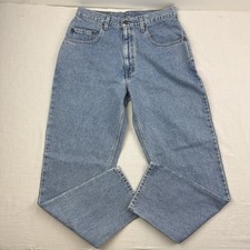Vintage Levis 545 Loose Fit Jeans Adult 34x32 Blue Grunge Y2K 90s Brown Tab