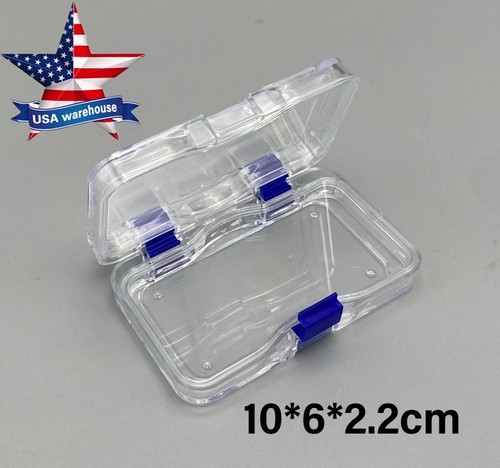 Dental Retainer Denture Storage Box Veneer Membrane Case Boxes with/no slot USA - Picture 14 of 15
