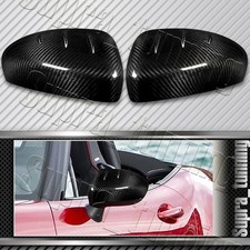 Real Carbon Fiber Side View Mirror Covers Cap Fit 2016-2023 Mazda Mx5 Mx-5 Miata Real Carbon Fiber Side View Mirror Covers Cap Fit 2016-2023 Mazda Mx5 Mx-5 Miata