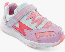 Stride Rite Little Girls Cosmic Light-Up Sneaker Pink Multi Size 2 Wide